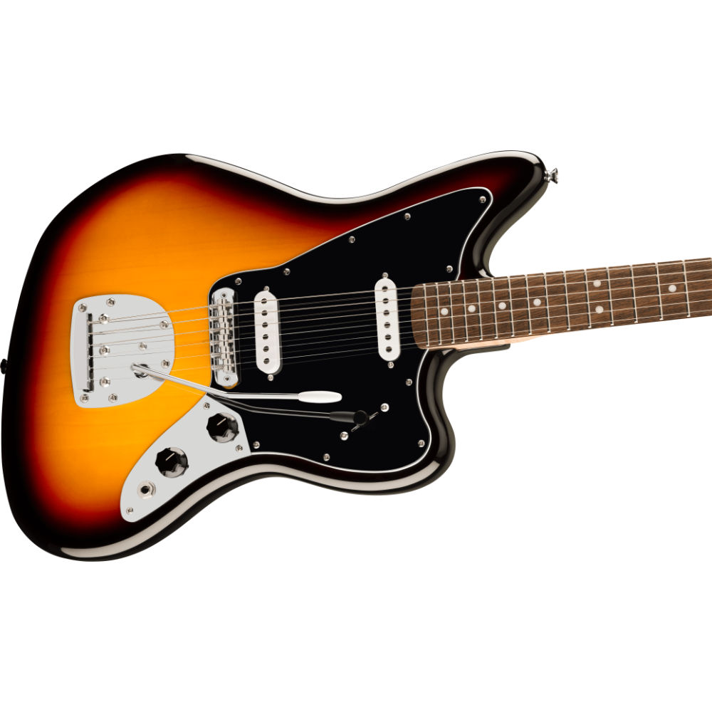 Squier スクワイヤー スクワイア Affinity Series Jaguar Laurel Fingerboard Black Pickguard 3-Color Sunburst エレキギター ボディトップ