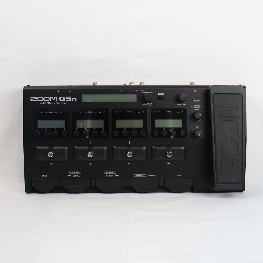 【中古】 マルチエフェクター ZOOM G5n ギターエフェクター ズーム 正面