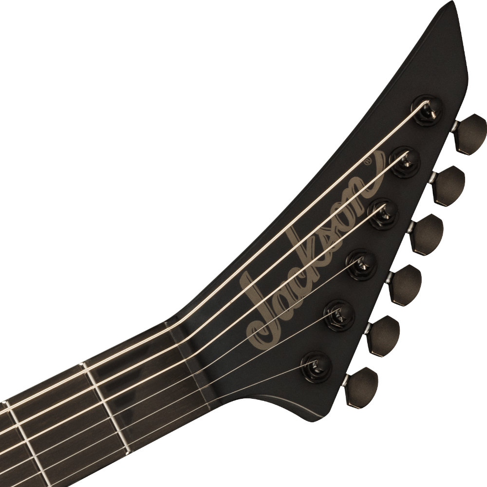 Jackson ジャクソン Pro Plus XT Soloist SLAT HT6 Baritone Satin Black エレキギター ヘッド画像