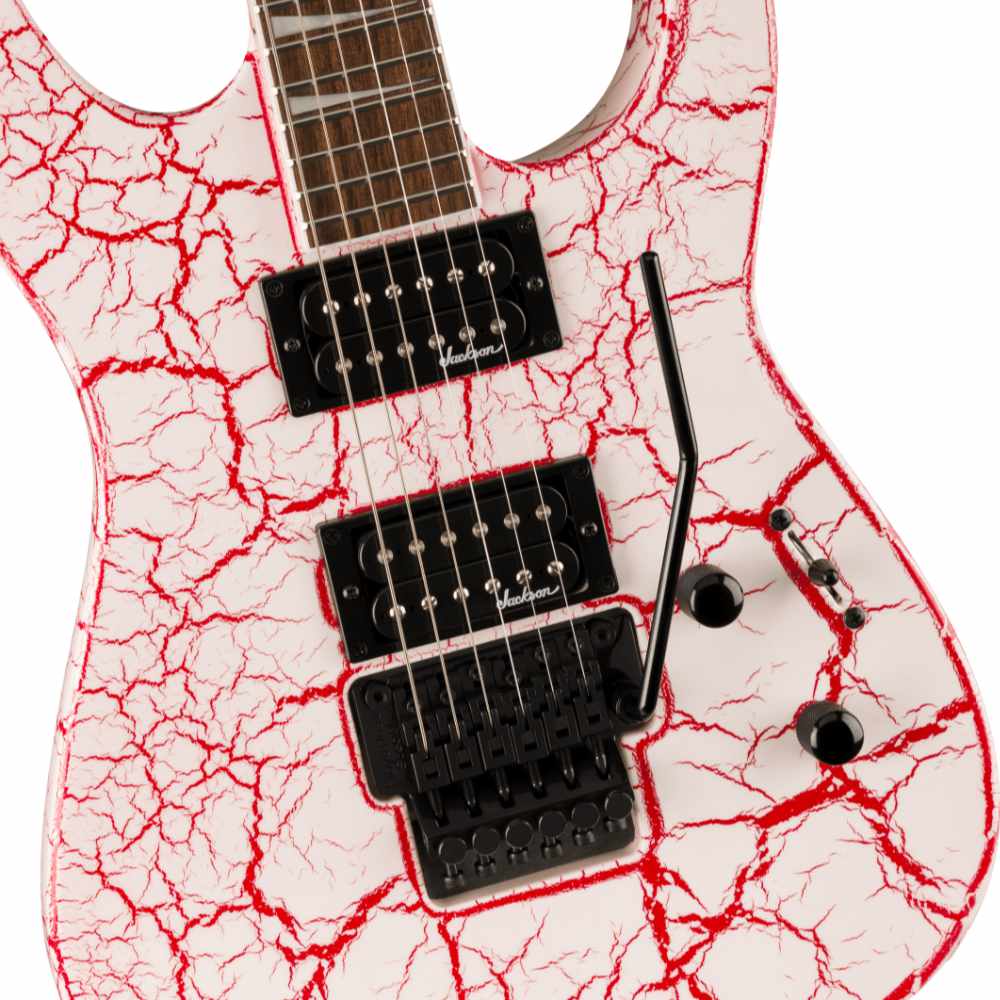 Jackson ジャクソン X Series Soloist SLX DX Bloodshot Crackle エレキギター ボディアップ画像