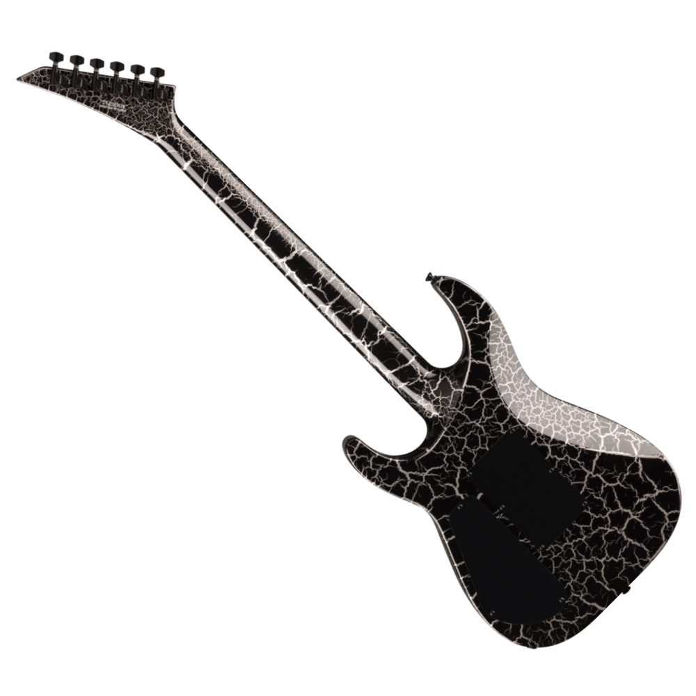 Jackson ジャクソン X Series Soloist SLX DX Silver Mercury Crackle エレキギター バック画像