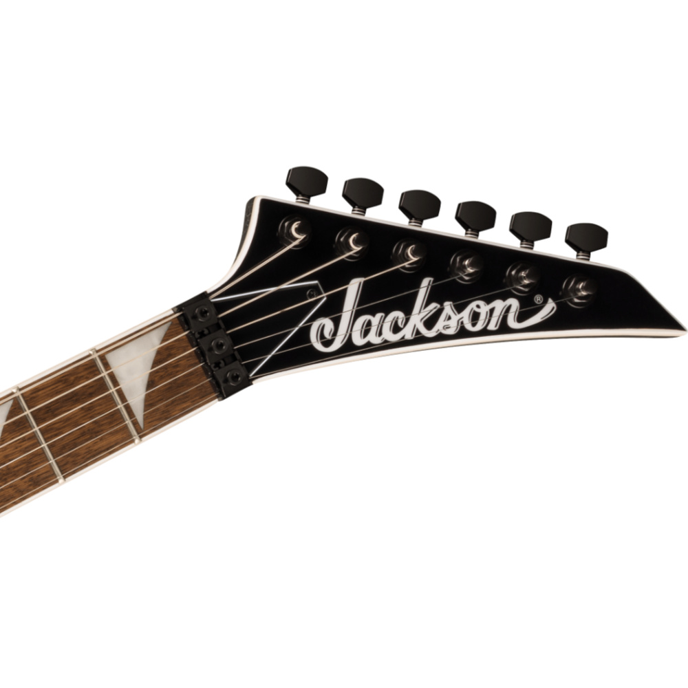 Jackson ジャクソン X Series Soloist SLX DX Silver Mercury Crackle エレキギター ヘッド画像