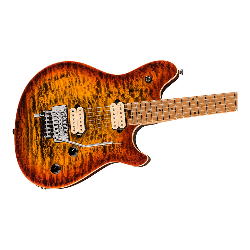 EVH イーブイエイチ Wolfgang Special QM BKD MPL Tiger Eye Glow エレキギター ボディ