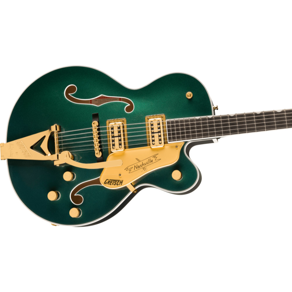 GRETSCH グレッチ Nashville Hollow Body with String-Thru Bigsby and Gold Hardware Ebony Fingerboard Cadillac Green エレキギター ボディトップ