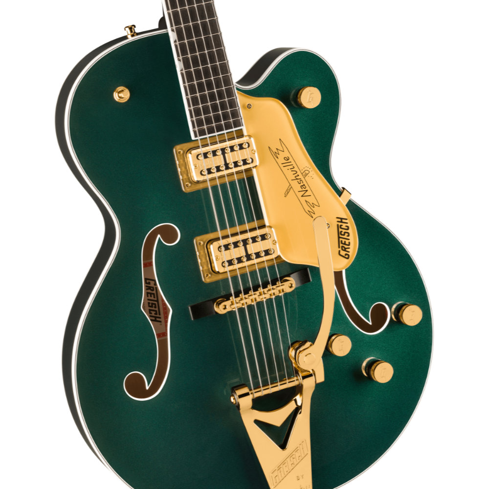 GRETSCH グレッチ Nashville Hollow Body with String-Thru Bigsby and Gold Hardware Ebony Fingerboard Cadillac Green エレキギター トップ