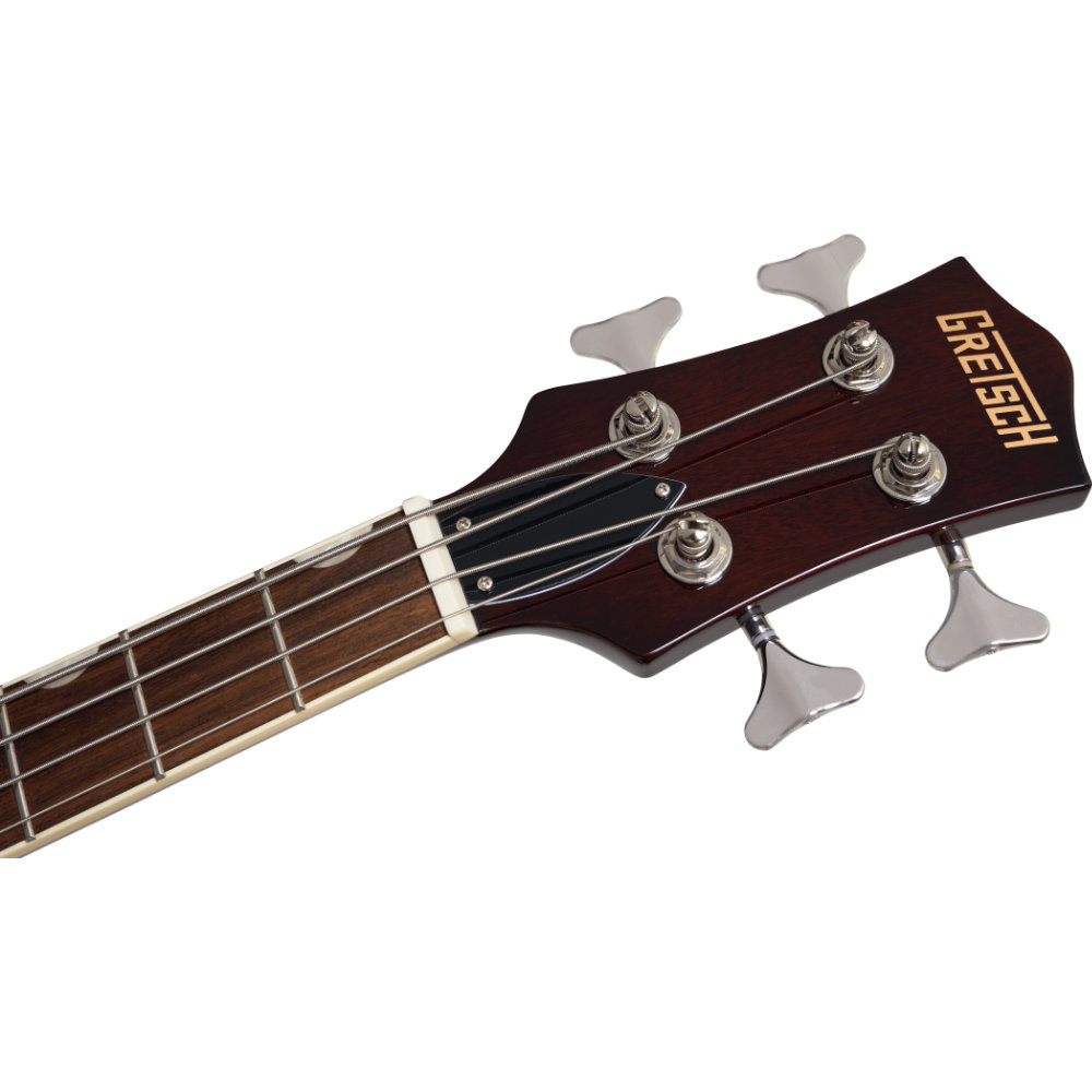 GRETSCH グレッチ Streamliner Jet Club Bass Single-Cut Laurel Fingerboard Havana Burst ヘッド表