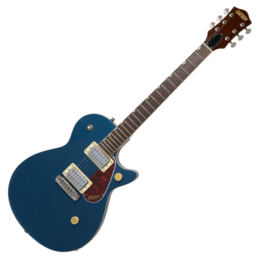 GRETSCH グレッチ Streamliner Jet Club Single-Cut with Wraparound Laurel Fingerboard Dark Denim エレキギター トップ、サイド