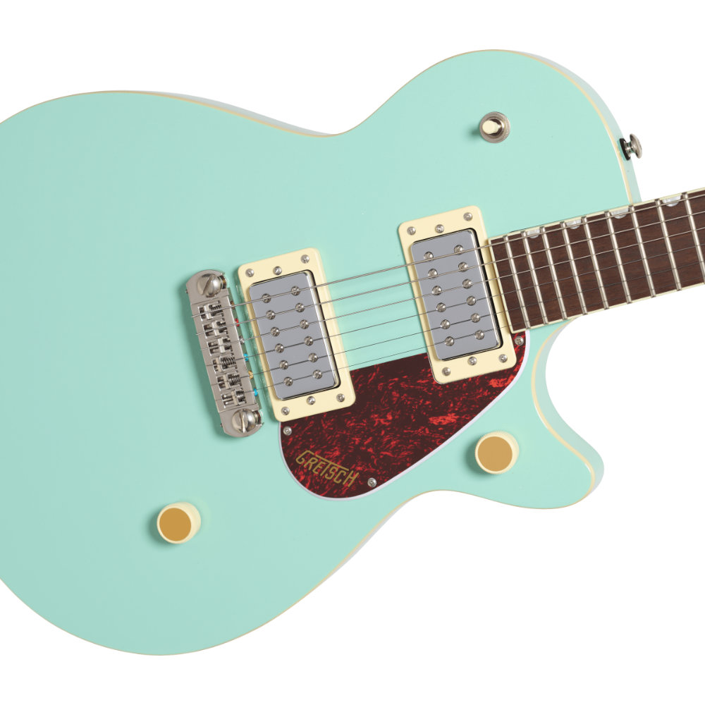 GRETSCH グレッチ Streamliner Jet Club Single-Cut with Wraparound Laurel Fingerboard Mint Metallic エレキギター ピックアップ、　ブリッジ