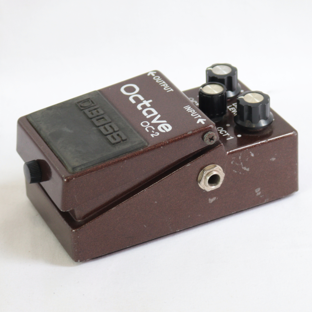 【中古】オクターブ エフェクター BOSS OC-2 Octave ギターエフェクター オクターバー 側面画像