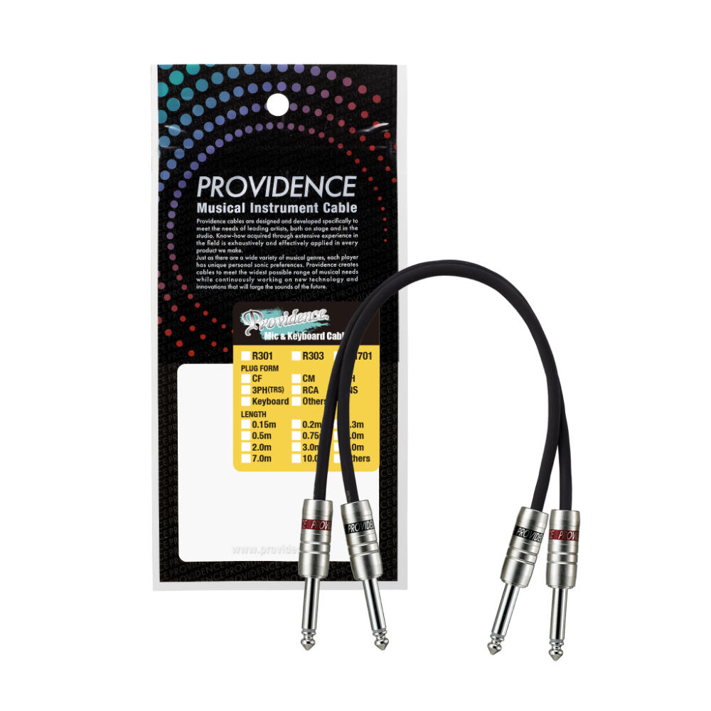 Providence プロビデンス R303 PH/PH-PH/PH 0.3m EF デュアル ラインケーブル