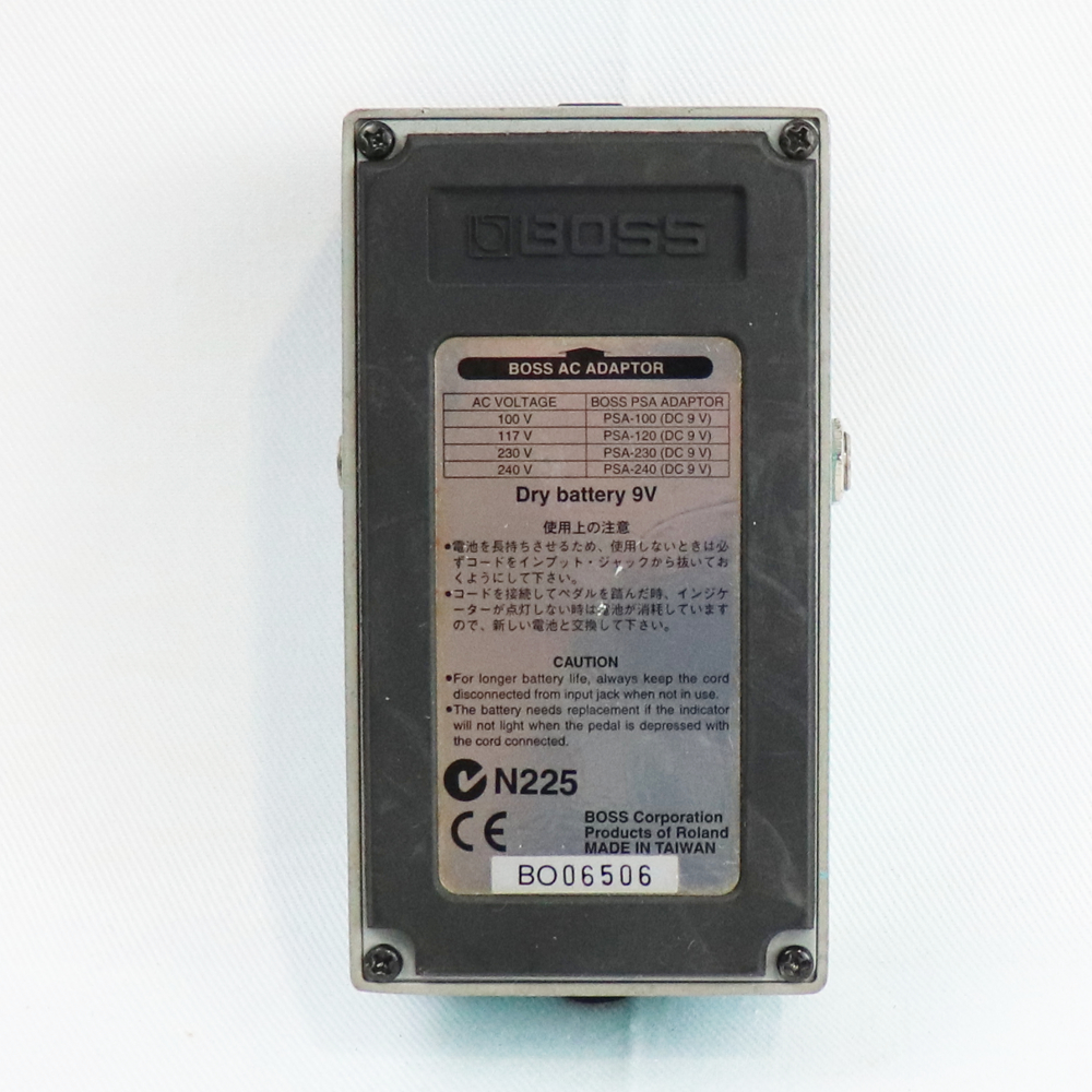 【中古】 リミッター エフェクター BOSS LMB-3 Bass Limiter Enhancer ベースエフェクター リミッターエンハンサー 裏面画像