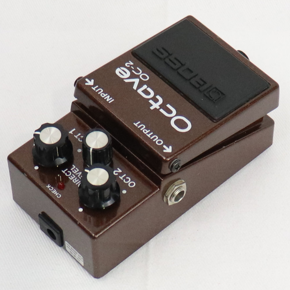 【中古】オクターブ エフェクター BOSS OC-2 Octave ギターエフェクター オクターバー 左サイド