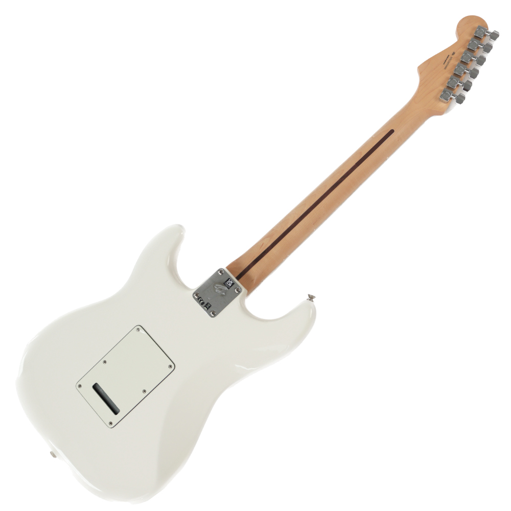 【中古】 Fender フェンダー Player Stratocaster MN Polar White 2022年製 エレキギター ボディバック画像