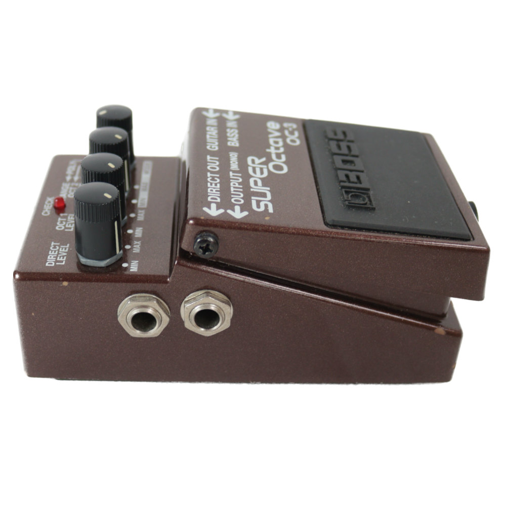 【中古】 スーパーオクターブ エフェクター BOSS OC-3  Super Octave ギターエフェクター オクターバー 本体画像 横