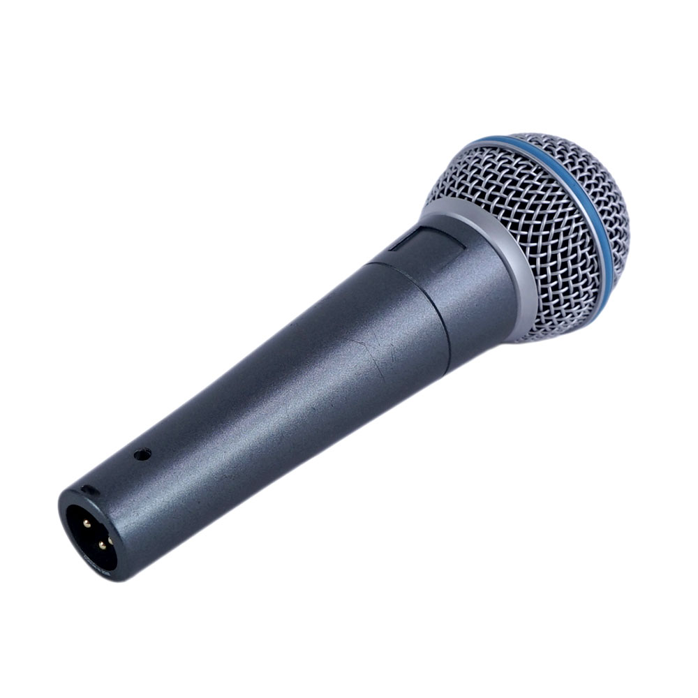 【中古】 マイク ダイナミックマイク シュアー SHURE BETA58A シュア マイクロフォン ベータゴッパ 全体