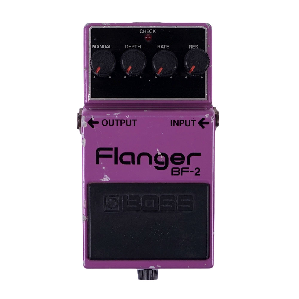 【中古】 フランジャー BOSS BF-2 Flanger Made in Japan Black Label ボス ギターエフェクター