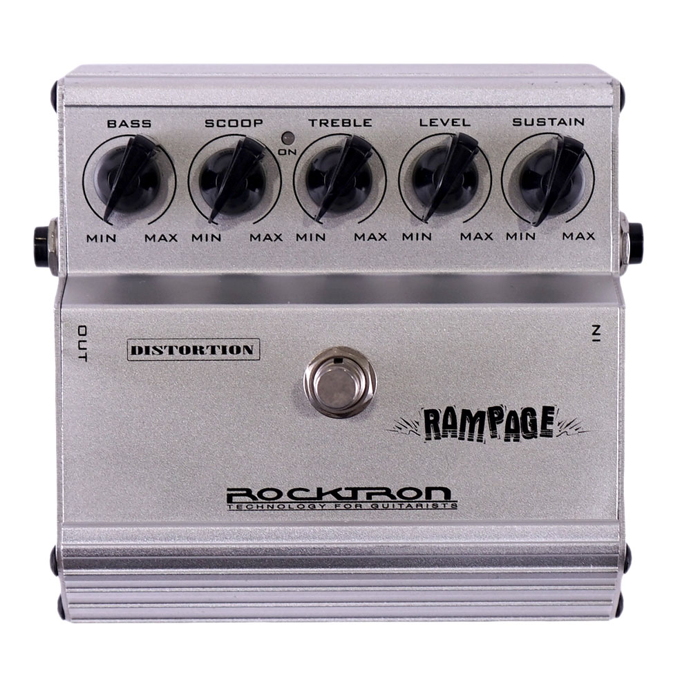 中古】 ディストーション エフェクター ROCKTRON RAMPAGE([USED] ロックトロン ランページ) | web総合楽器店  chuya-online.com