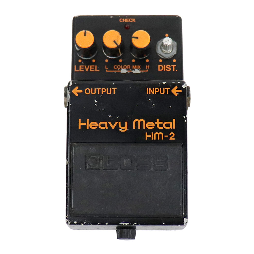 【中古】 ヘビーメタル エフェクター BOSS HM-2 Heavy Metal Made in Japan ディストーション ギターエフェクター