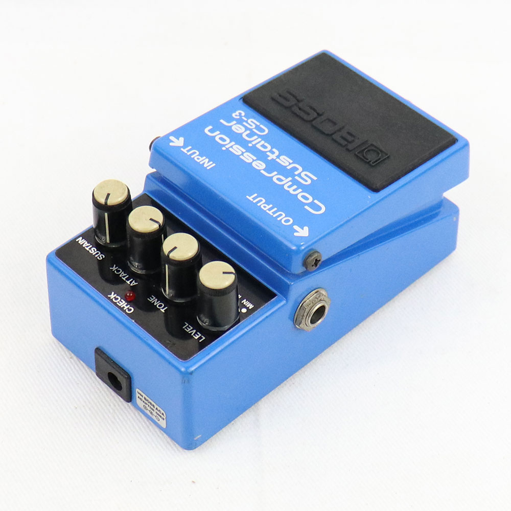 【中古】 コンプレッサー エフェクター BOSS CS-3 Compression Sustainer Made in Japan ギターエフェクター 全体