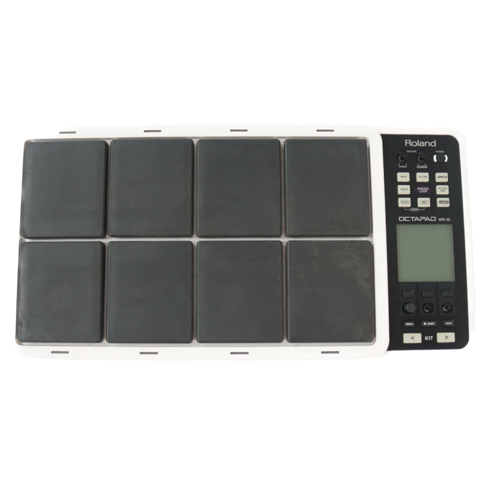 【中古】パーカッションパッド ローランド ROLAND SPD-30 OCTAPAD オクタパッド ノブつまみ欠損あり 本体画像