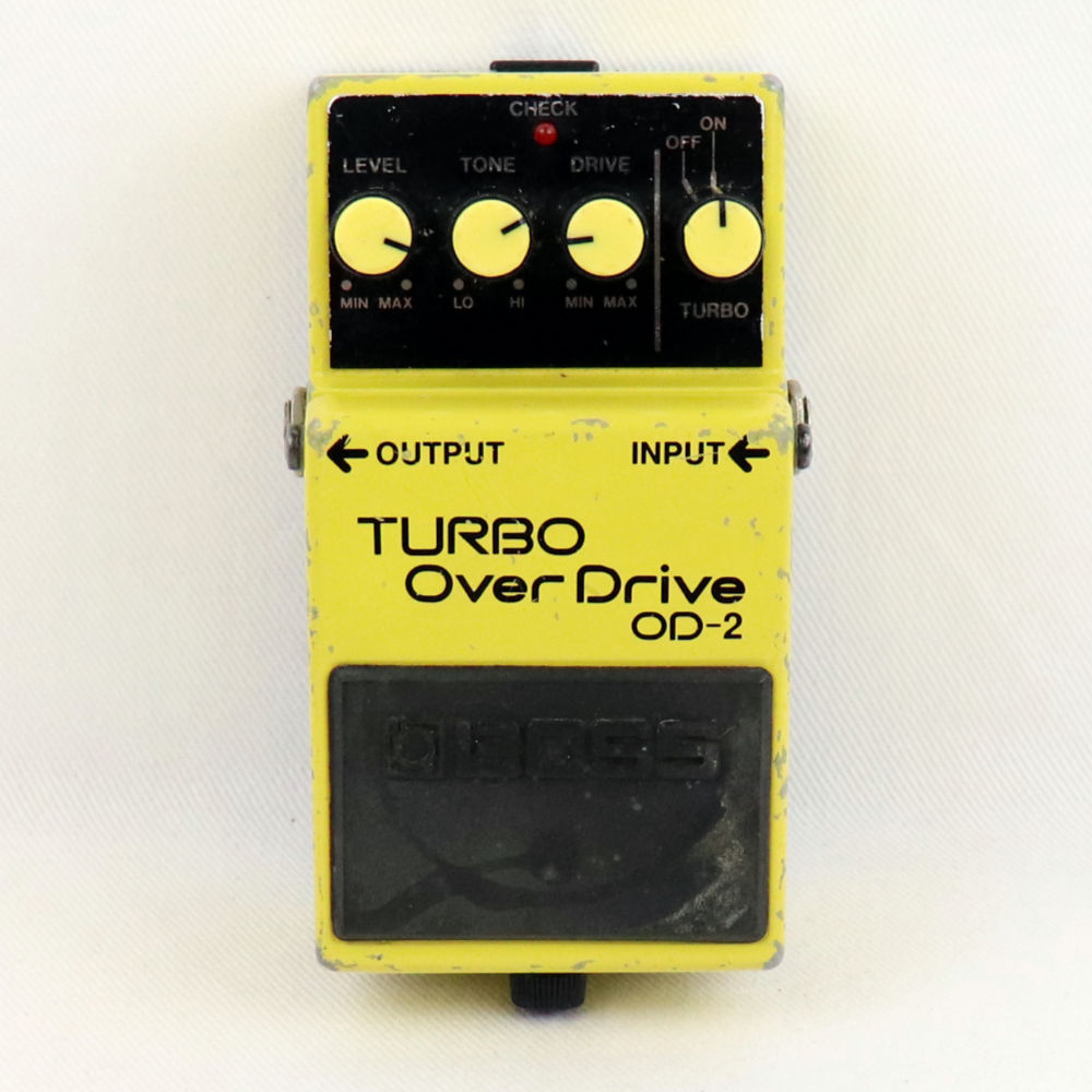 【中古】ターボオーバードライブ エフェクター BOSS OD-2 TURBO OverDrive ボス ギターエフェクター