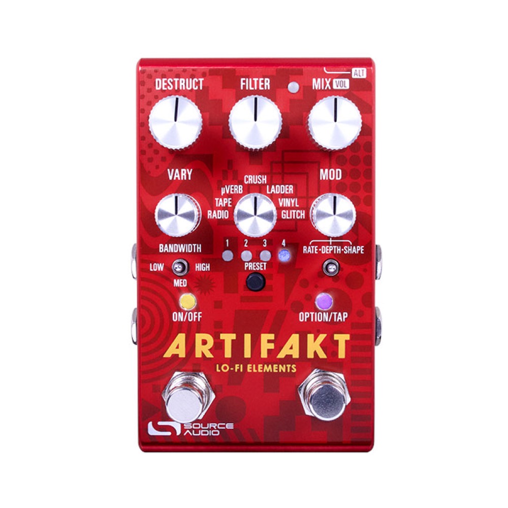 Source Audio ソースオーディオ SA280 ARTIFAKT ローファイサウンド ギターエフェクター