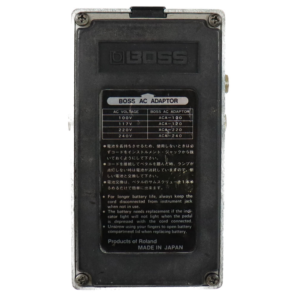 【中古】 コーラス エフェクター BOSS CE-3 Chorus ギターエフェクター 本体画像 裏