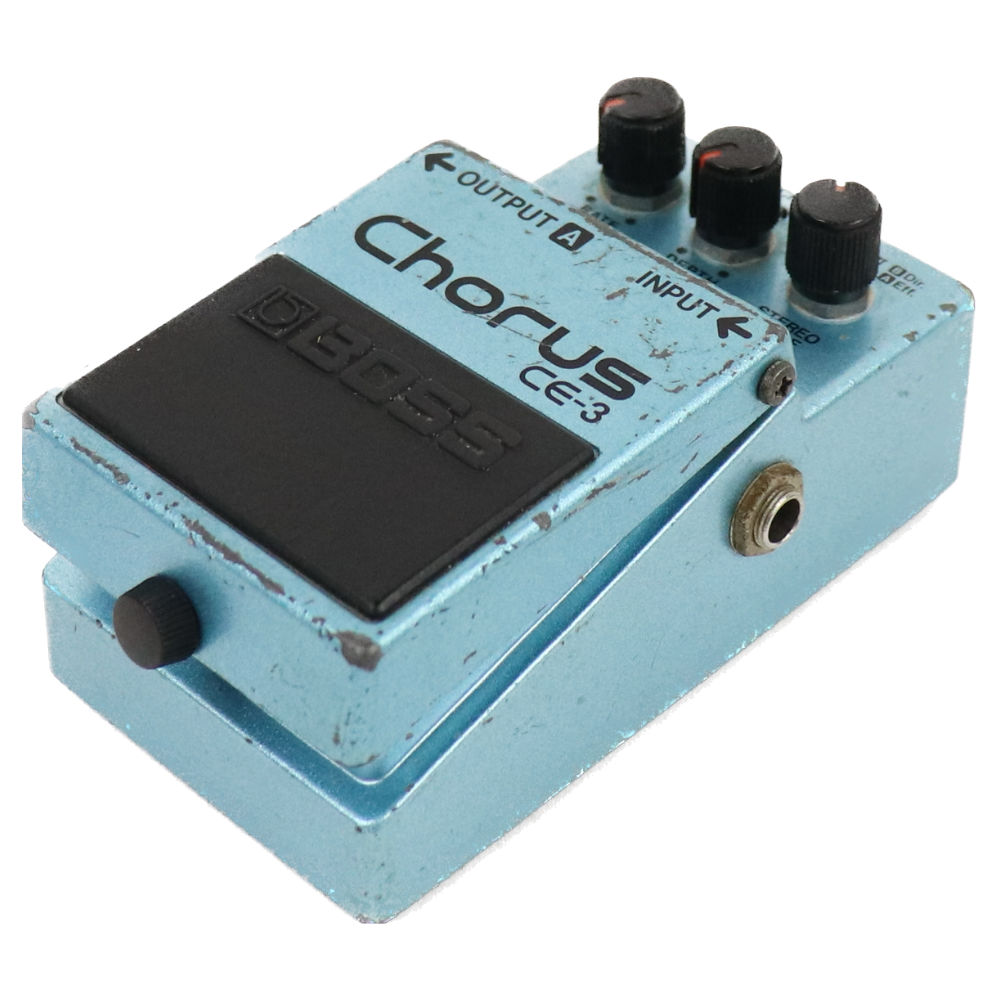 【中古】 コーラス エフェクター BOSS CE-3 Chorus ギターエフェクター 本体画像 斜め 1