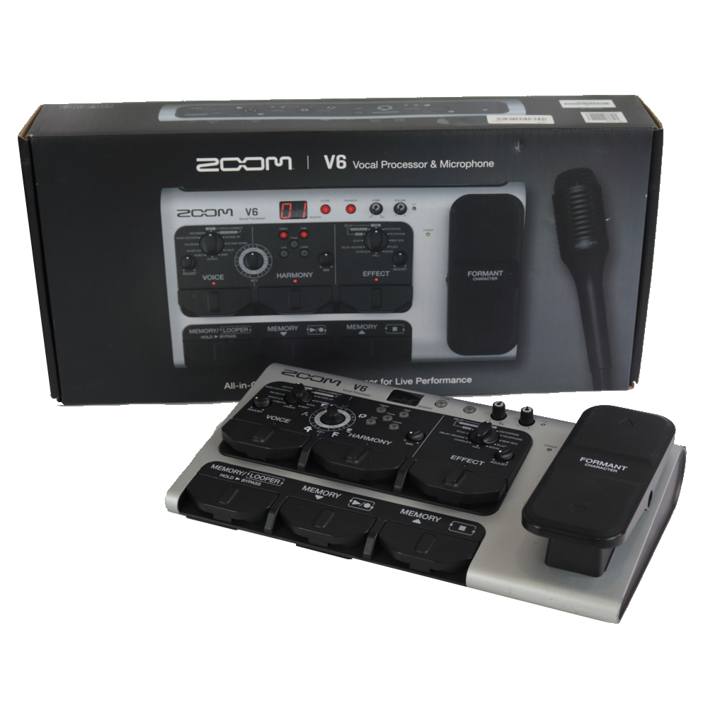 Zoom V6 ボーカルエフェクター SGV-6 - エフェクター