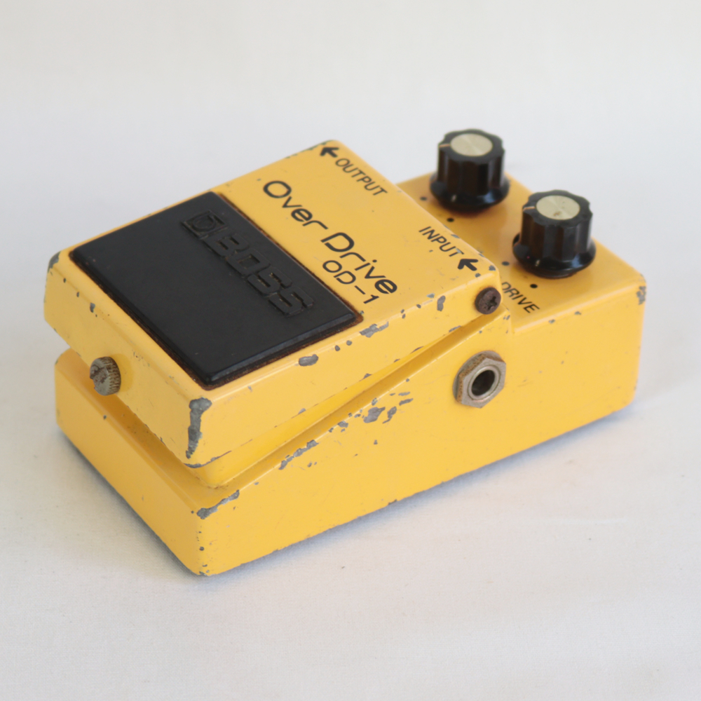 【中古】 オーバードライブ エフェクター BOSS OD-1 Over Drive Silver Screw 銀ネジ ギターエフェクター 側面画像