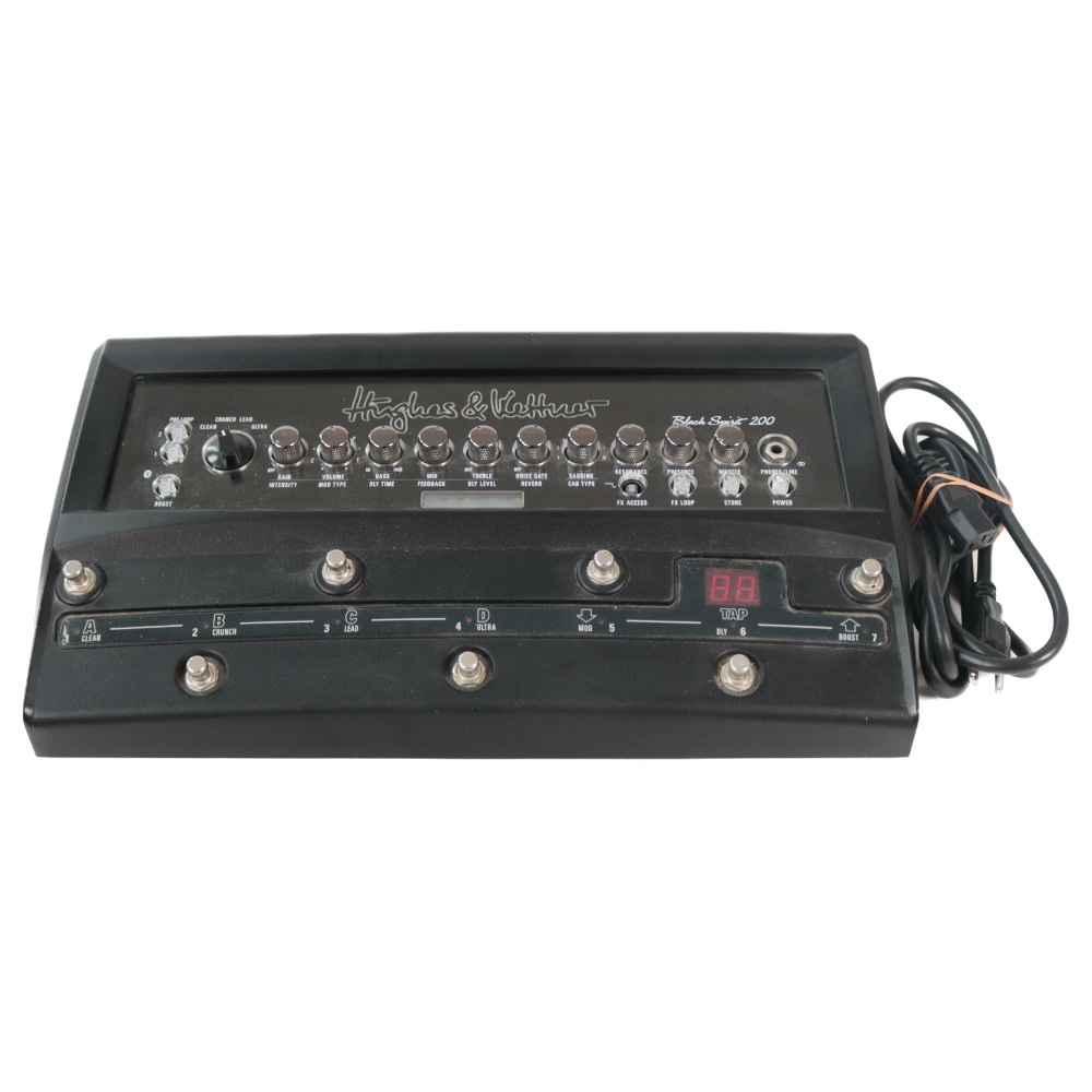 【中古】 Hughes＆Kettner BLACK SPIRIT 200 Floor フロア型 小型ギターアンプ アンプヘッド