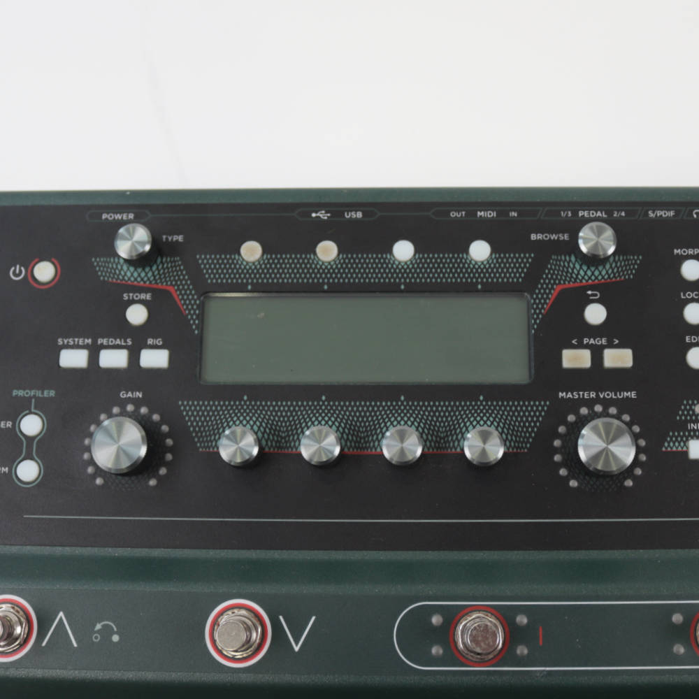 【中古】 KEMPER PROFILER STAGE フロアタイプモデル ディスプレイ付近