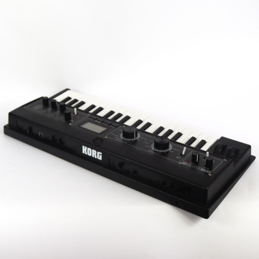 【中古】 KORG microKORG XL+ シンセサイザー ボコーダー 左サイド