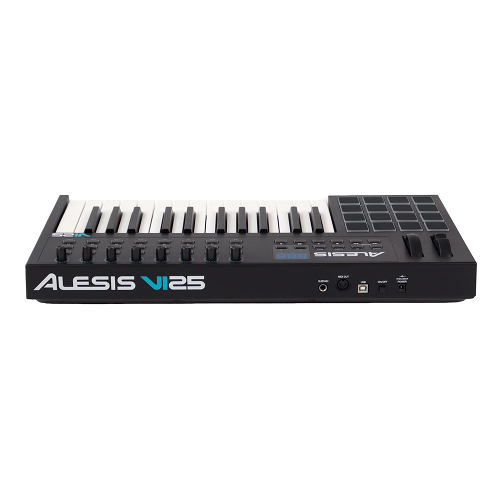 【中古】 USB MIDIコントローラー ALESIS VI25 背面