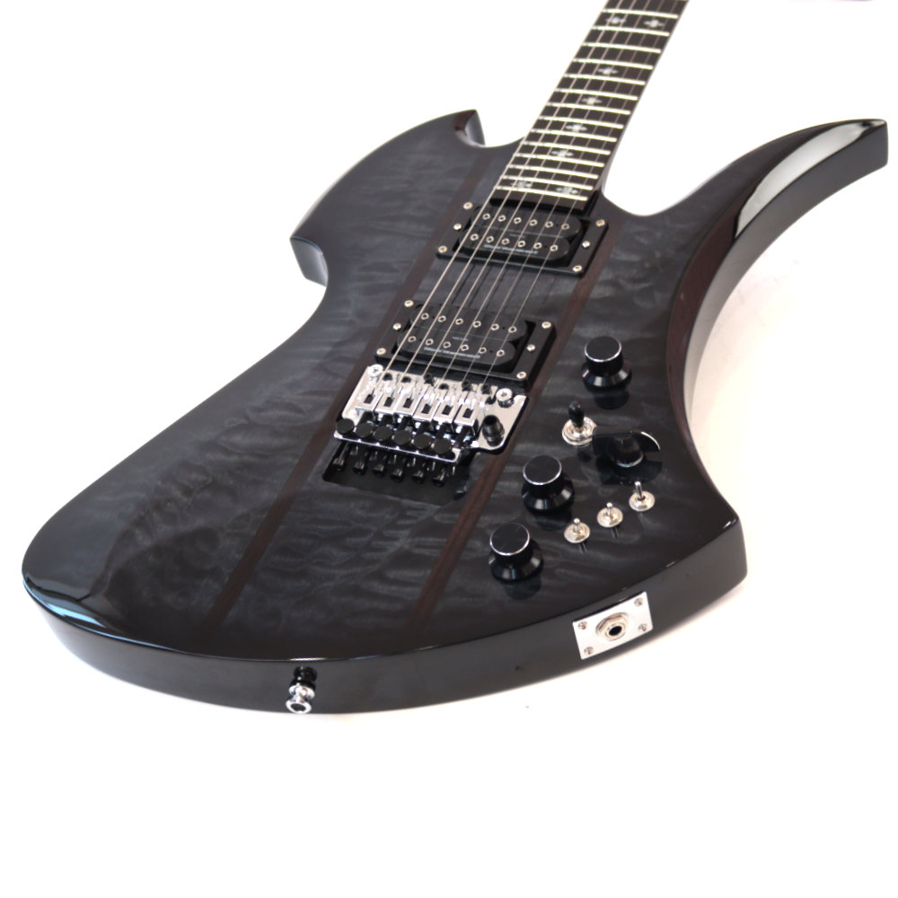 B.C.Rich Mockingbird モッキンバード Legacy ST with Floyd Rose Black Burst エレキギター アウトレット トップ、サイド