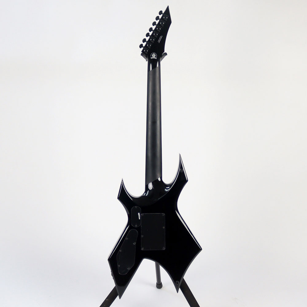 B.C.Rich WARLOCK LEGACY 7 with Floyd Rose Gloss Black 7弦エレキギター アウトレット 背面・全体