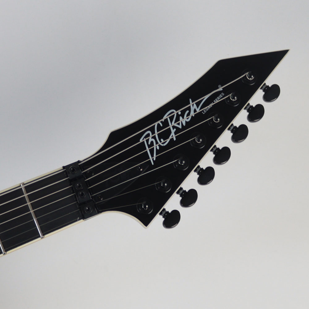 B.C.Rich WARLOCK LEGACY 7 with Floyd Rose Gloss Black 7弦エレキギター アウトレット ヘッド