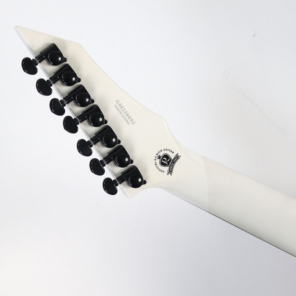 B.C.Rich WARLOCK LEGACY 7 with Floyd Rose Gloss White（White Pearl） 7弦エレキギター  アウトレット