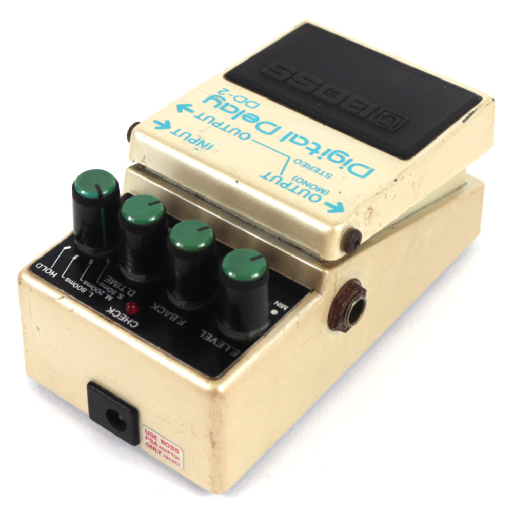 【中古】 デジタルディレイ エフェクター BOSS DD-2 Digital Delay ギターエフェクター output側