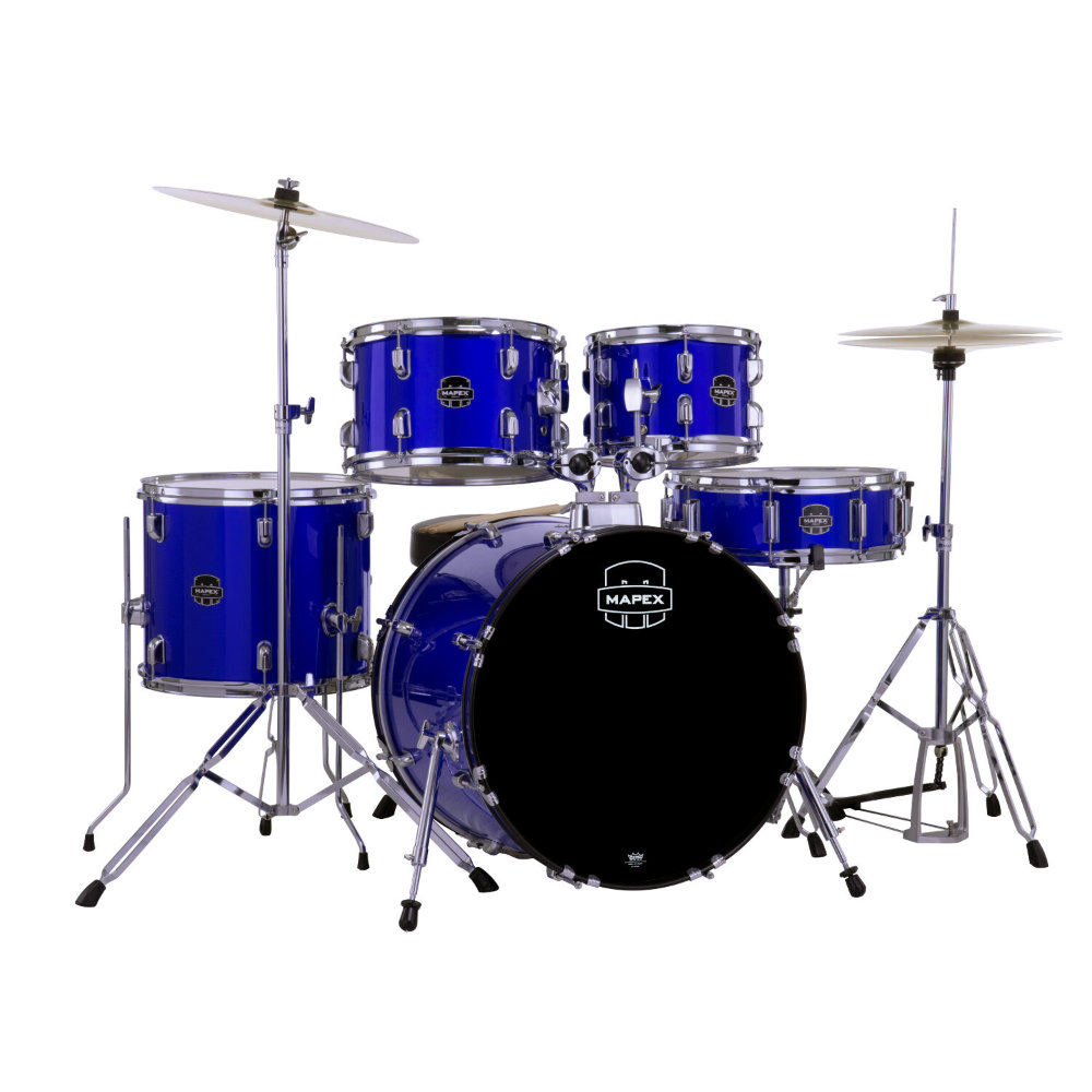 MAPEX メイペックス COMET DRUM SET CM5294FTCIB Indigo Blue ドラムセット 正面