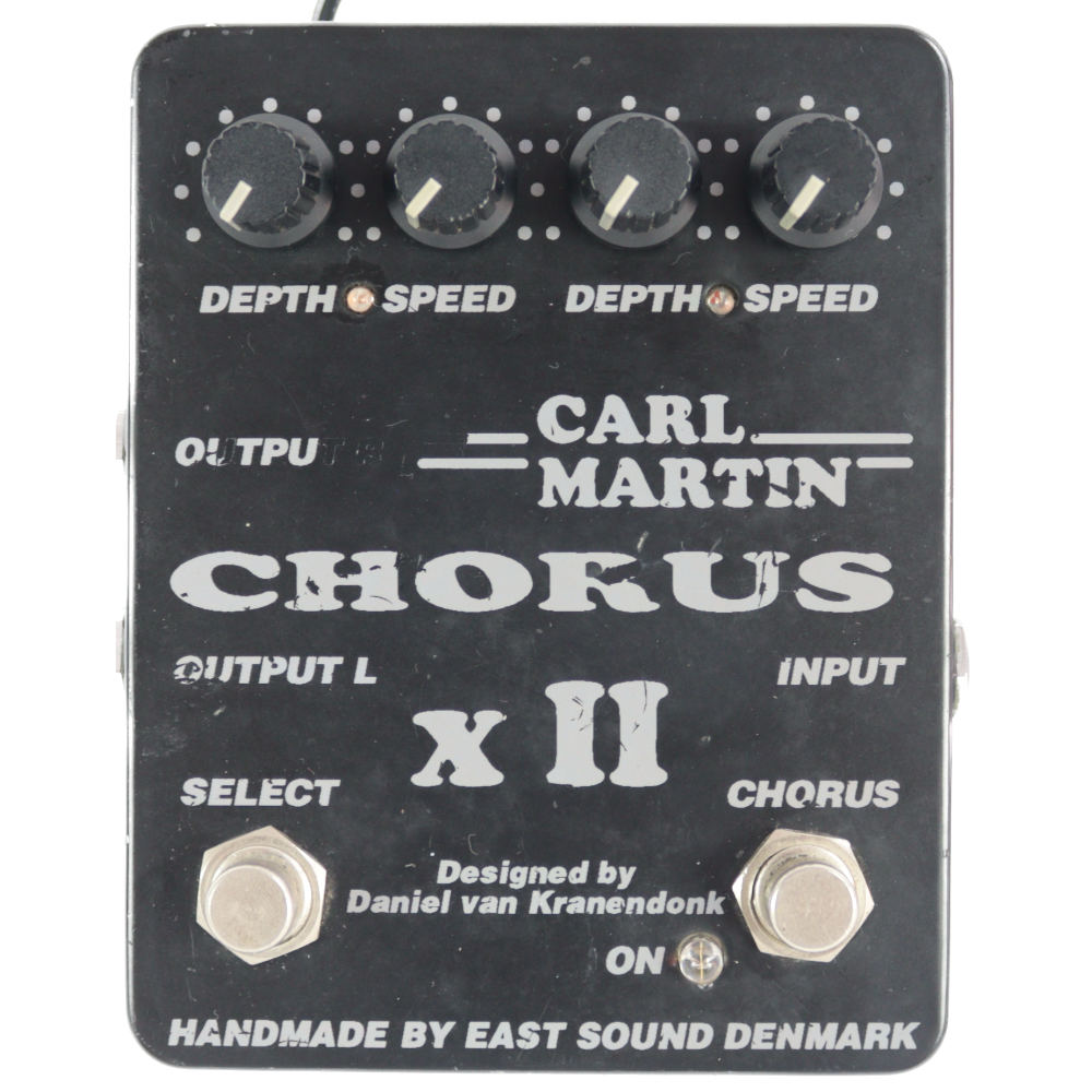 【中古】 コーラス エフェクター CARL MARTIN カールマーチン CHORUS x II ギターエフェクター 本体画像 