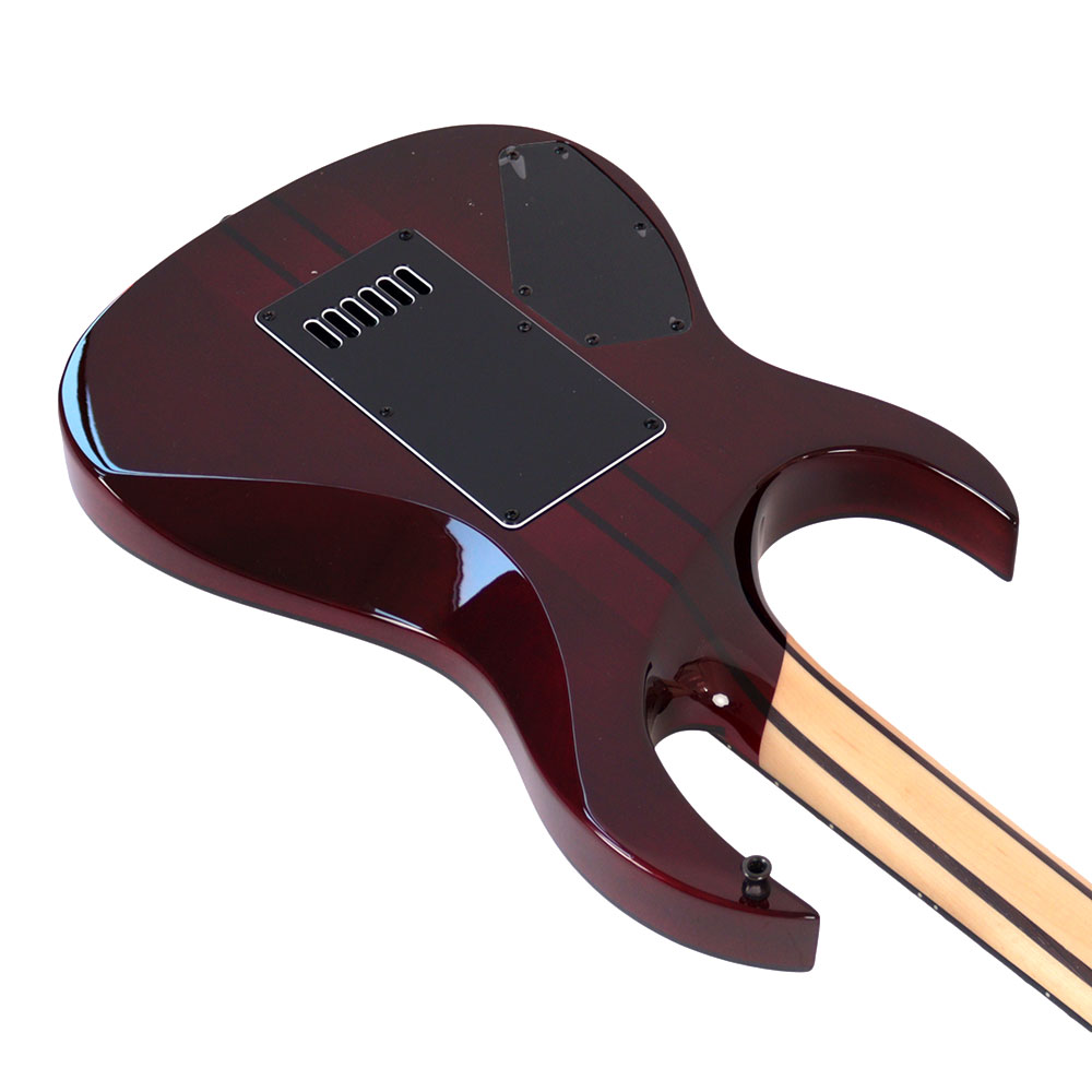 【訳あり】 B.C.Rich SHREDZILLA PROPHECY ARCHTOP WITH EVERTUNE LAVA Burst White Line Inlays エレキギター アウトレット ボディ