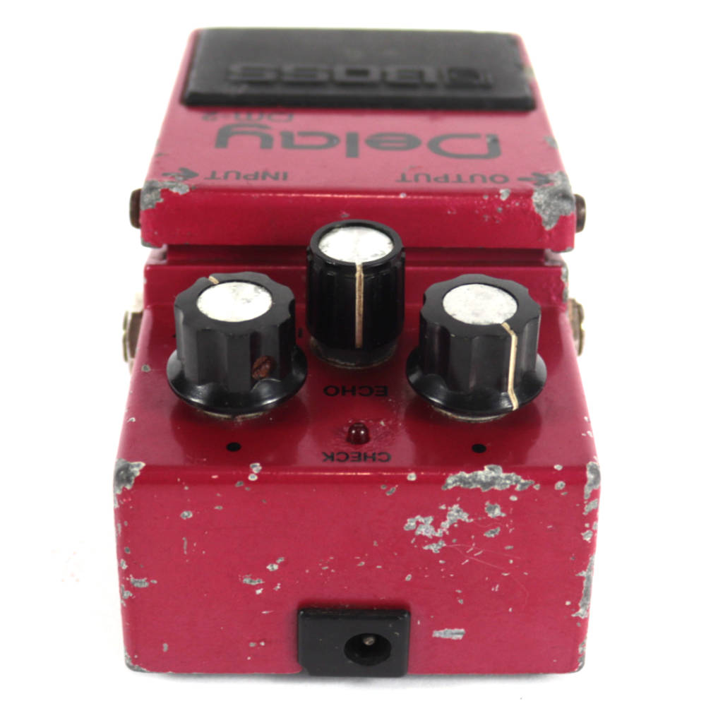 【中古】 アナログディレイ エフェクター BOSS DM-2 Delay 後期モデル ギターエフェクター つまみ側