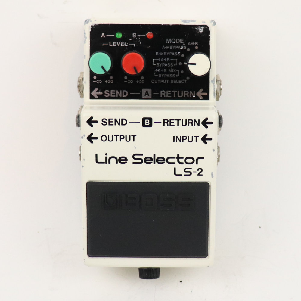 【中古】 ラインセレクター エフェクター BOSS LS-2 Line Selector ギター ベースエフェクター 正面