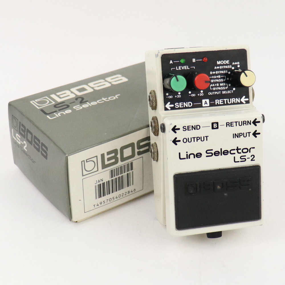 【中古】 ラインセレクター エフェクター BOSS LS-2 Line Selector ギター ベースエフェクター