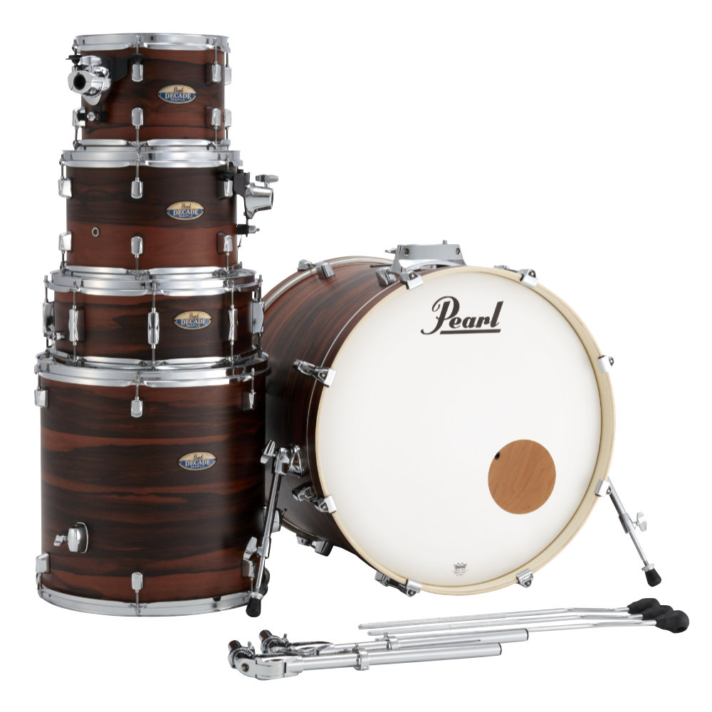 Pearl パール DMPC925SP/C ＃828 Matte Dark Walnut DECADE MAPLE Limited Edition 2024 ドラムセット シェルパック