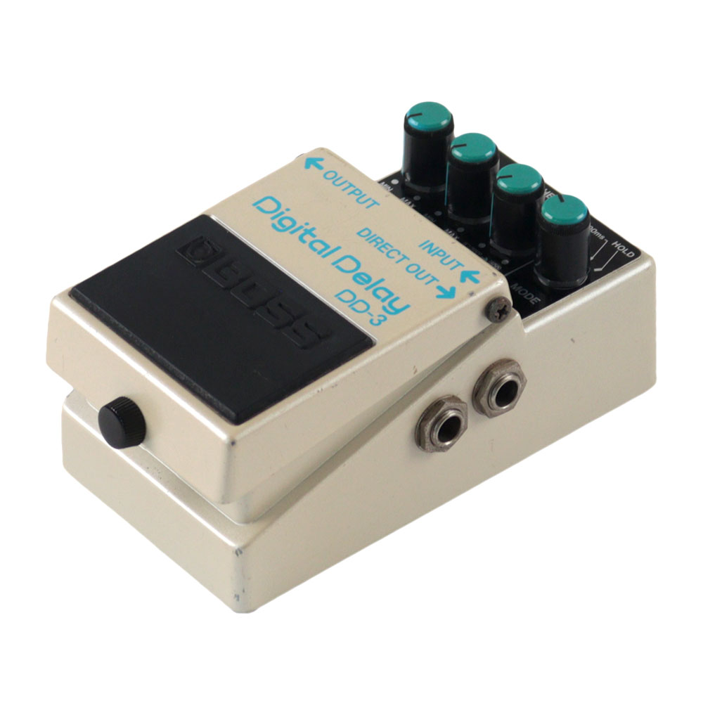 【中古】 デジタルディレイ エフェクター BOSS DD-3 Digtal Delay MADE IN JAPAN ギターエフェクター ディレイ 全体