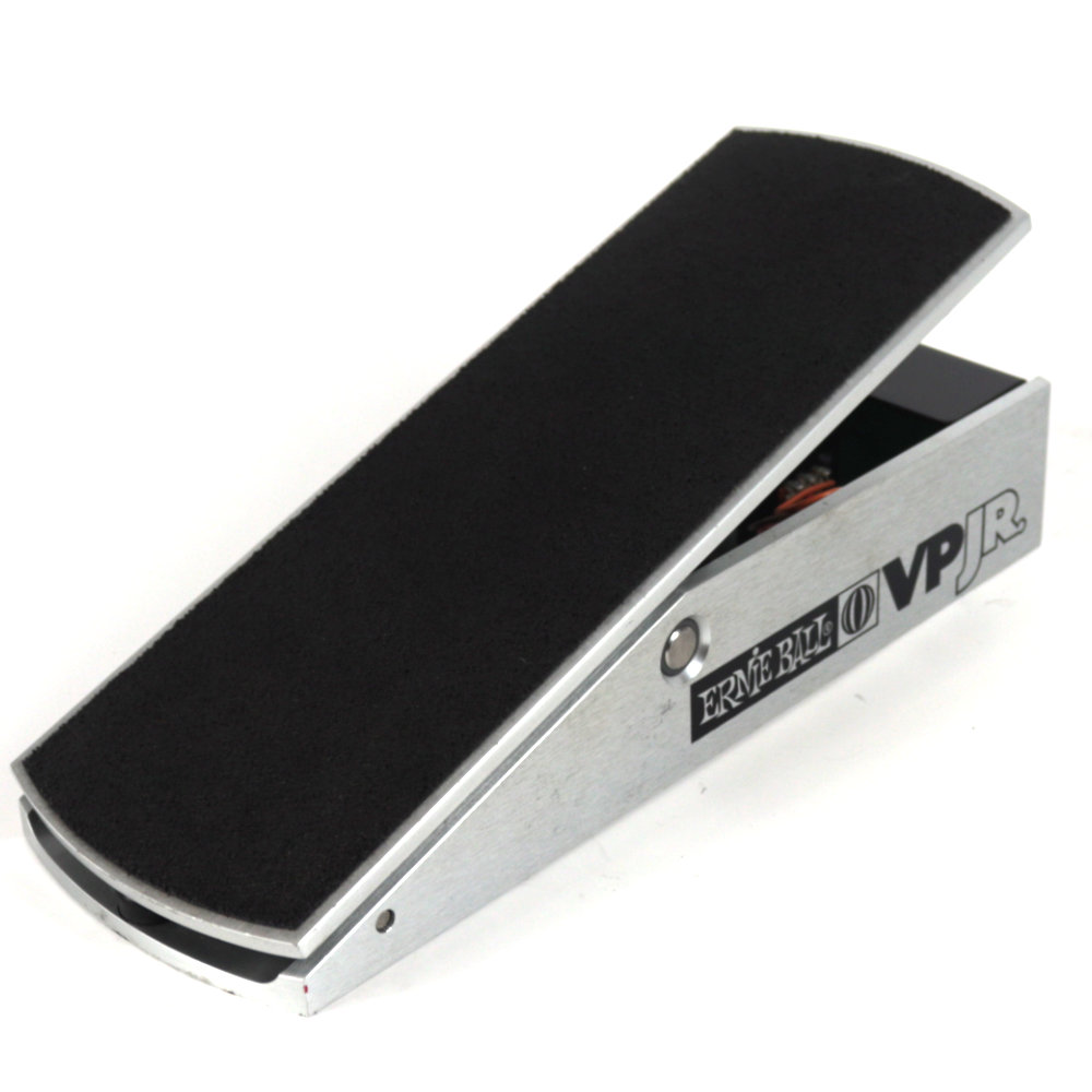 【中古】 ボリュームペダル ERNIE BALL 6180 Volume Pedal Junior  VP JR 底面ゴム脚欠品 エフェクター ロゴ部分サイド