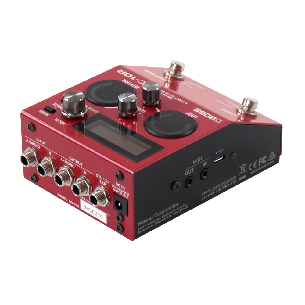 【中古】 BOSS RC-10R Rhythm Loop Station ルーパー ギターエフェクター