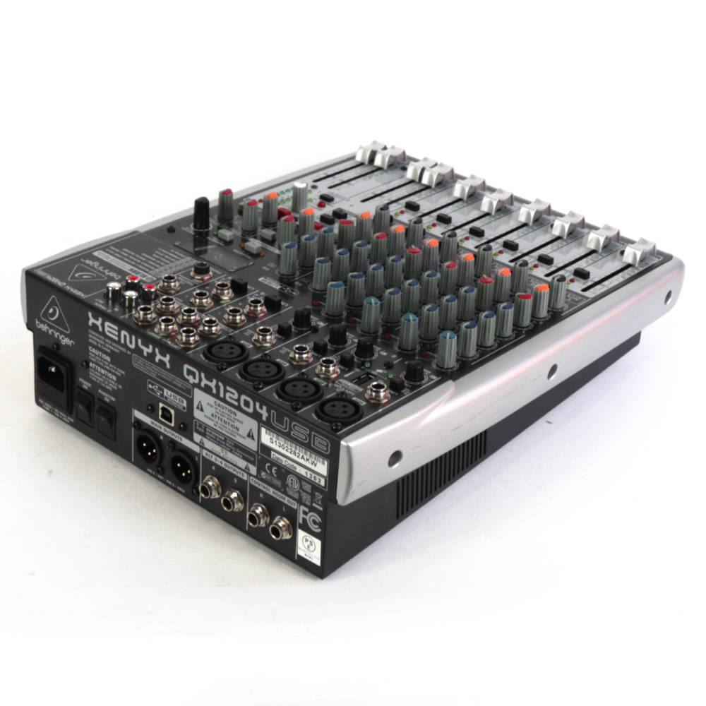 【中古】 PAミキサー USBオーディオインターフェース BEHRINGER QX1204USB XENYX 右サイド